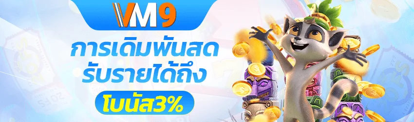 VM9 คาสิโนออนไลน์ บาคาร่าสด ดีลเลอร์คนจริง